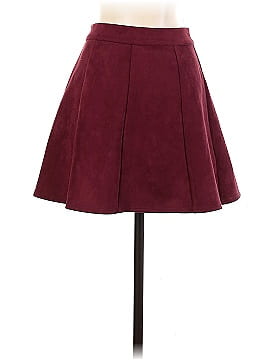 Fuinloth Faux Leather Skirt (view 2)