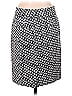 Banana Republic Houndstooth Jacquard Argyle Chevron-herringbone Graphic Chevron Black Casual Skirt Size 8 - photo 2