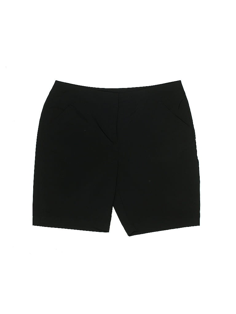Grand Slam 100% Polyester Solid Black Shorts Size 12 - photo 1