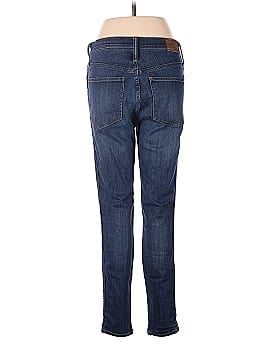 Madewell 10" High-Rise Skinny Jeans in Danny Wash: TENCEL&trade; Denim Edition (view 2)