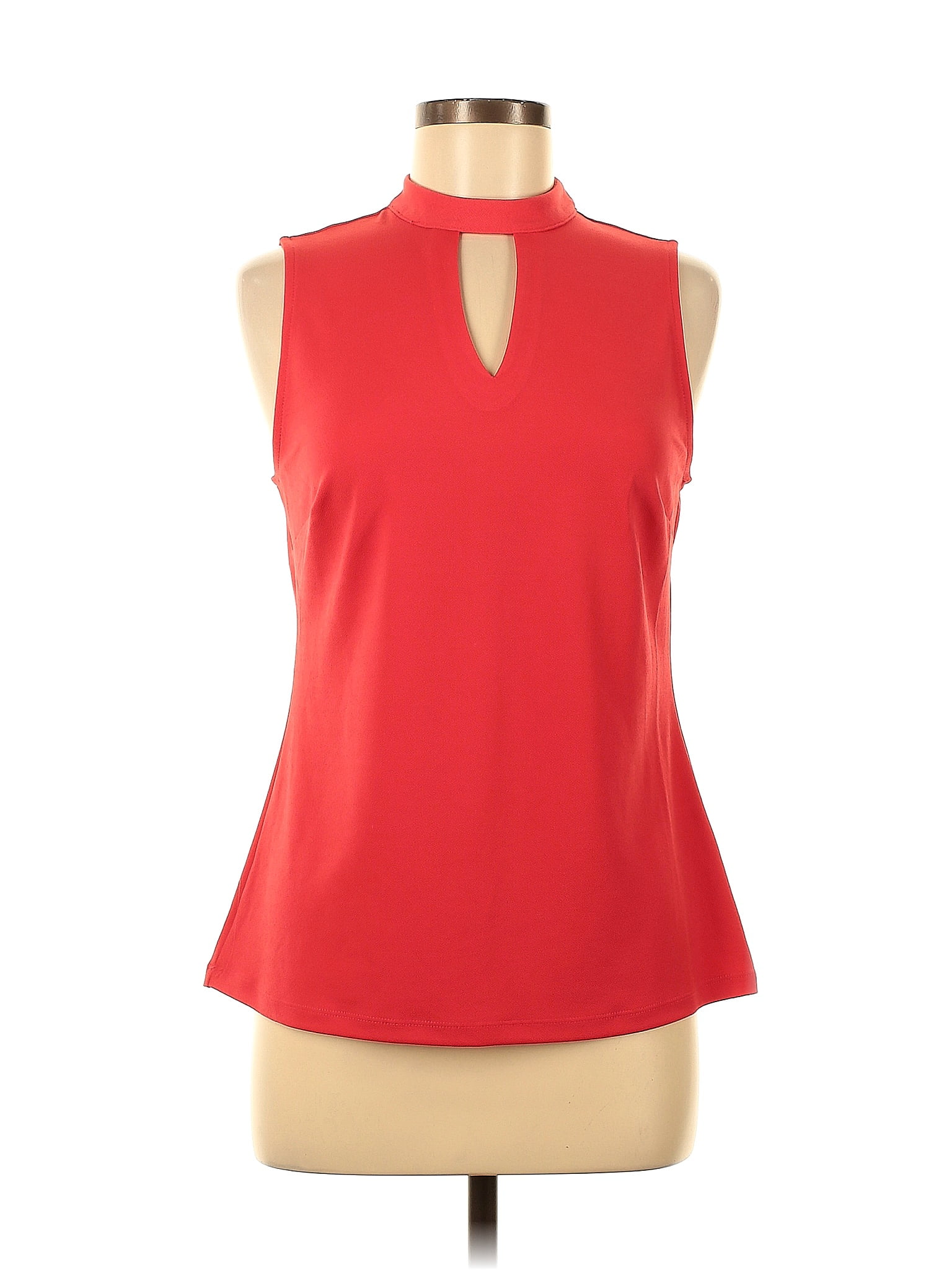 7th Avenue Design Studio New York & Company Red Sleeveless Top Size M ...