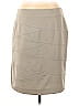 Alfani 100% Polyester Solid Tan Casual Skirt Size M - photo 2