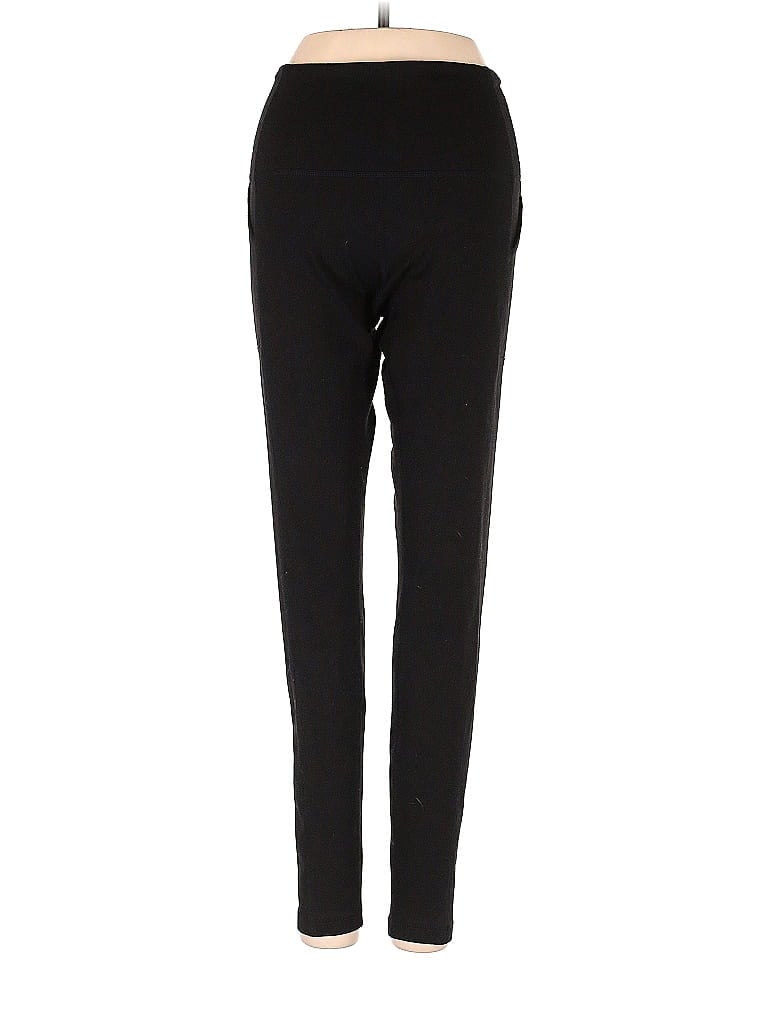 Pre-owned Victoria's Secret Pink Leggings In Black