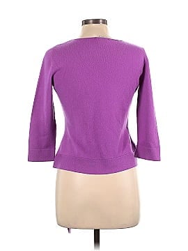 Petite Sophisticate Cashmere Pullover Sweater (view 2)