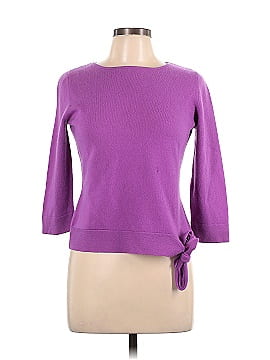 Petite Sophisticate Cashmere Pullover Sweater (view 1)