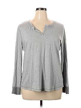 T by Talbots Long Sleeve Henley (view 1)