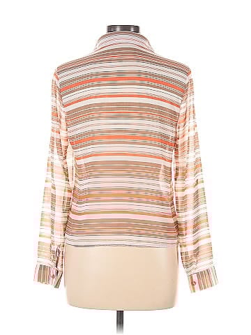 Edge Long Sleeve Blouse (view 2)