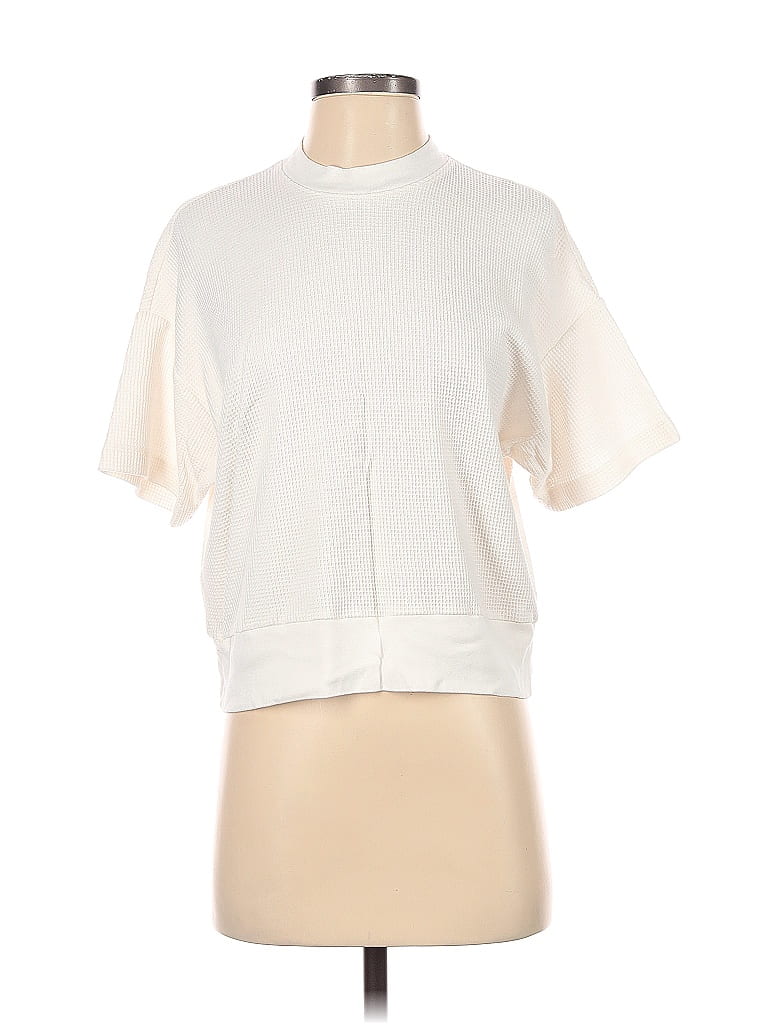 Madewell 100% Cotton Ivory Short Sleeve T-Shirt Size S - photo 1