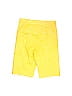 Zella Jacquard Marled Solid Yellow Athletic Shorts Size S - photo 2