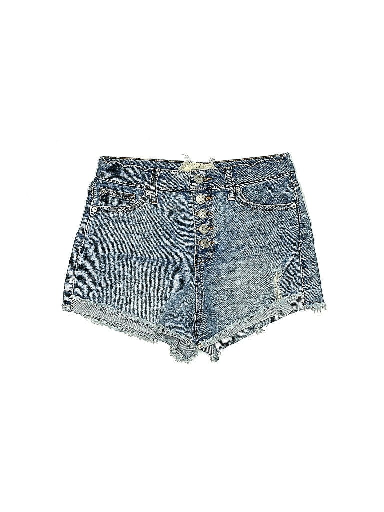 Pre-owned Altar'd State Denim Shorts In Blue