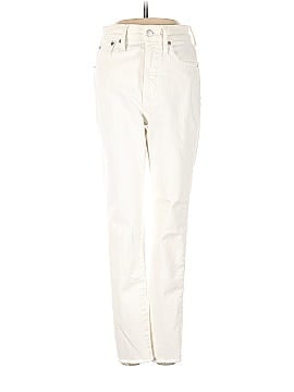 Madewell The Perfect Vintage Jean in Tile White (view 1)