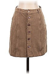 H&M L.O.G.G. Faux Leather Skirt