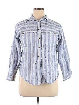 Chic Long Sleeve Button-Down Shirt (view 1)
