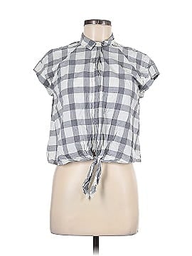 Trafaluc by Zara Sleeveless Button-Down Shirt (view 1)