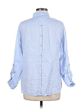 Sigrid Olsen Long Sleeve Button-Down Shirt (view 2)