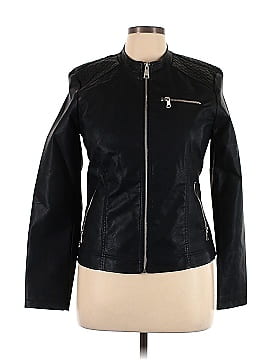 cavalini Faux Leather Jacket (view 1)