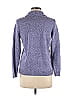 Karen Scott Marled Tweed Purple Pullover Sweater Size M - photo 2