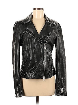 ALESSIA SANTI Faux Leather Jacket (view 1)
