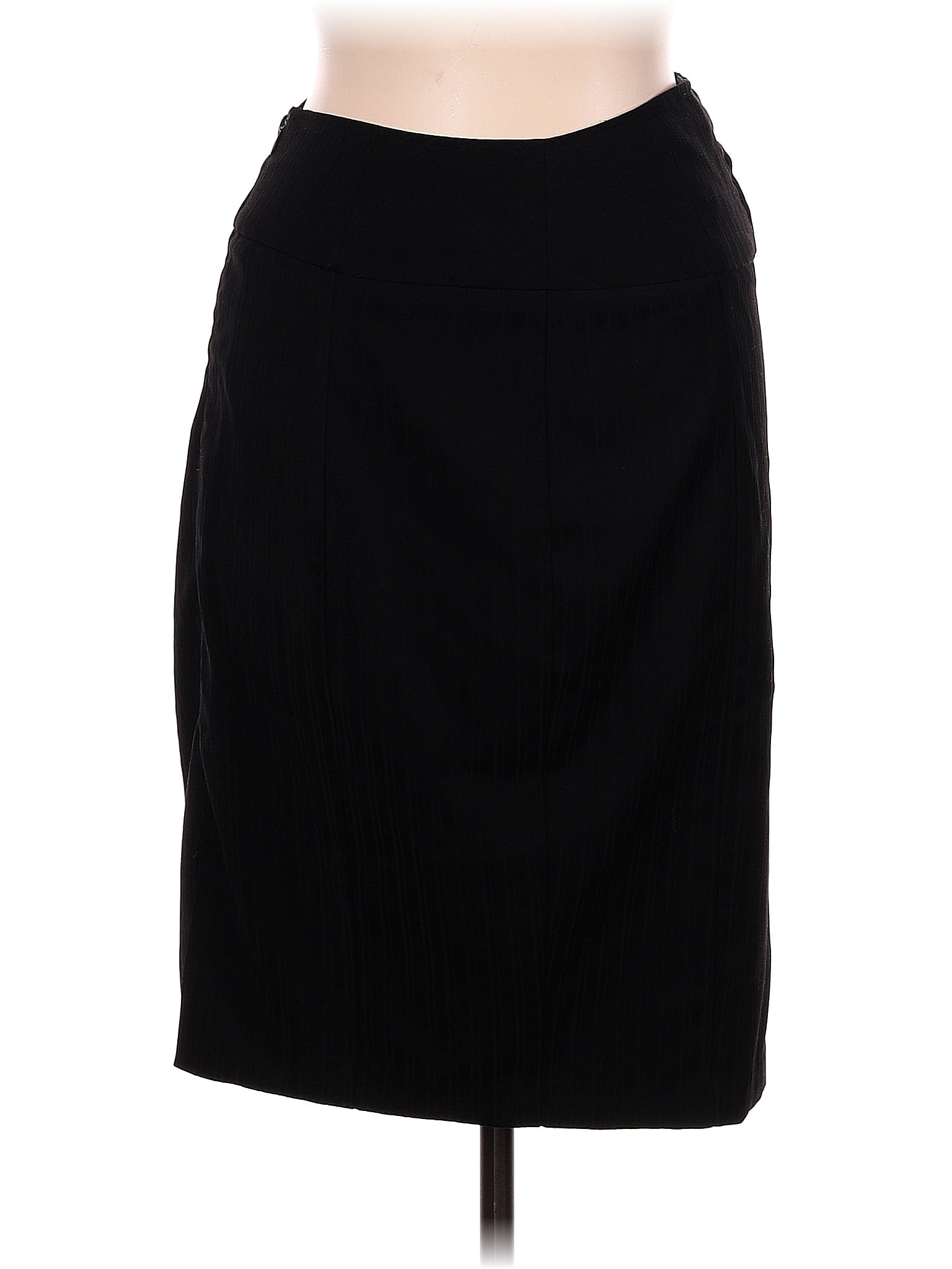 Isabella Rodriguez Solid Black Casual Skirt Size 10 77 Off Thredup