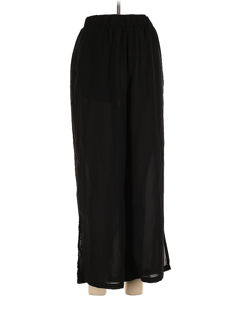 Pre-owned Shein Casual Pants In Black