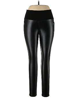 Active by Old Navy Faux Leather Pants (view 1)