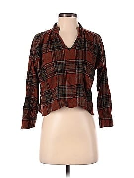 Madewell Highroad Popover Shirt in Brentford Plaid (view 1)