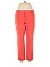 Banana Republic Factory Store Solid Color Block Red Dress Pants Size 12 - photo 1