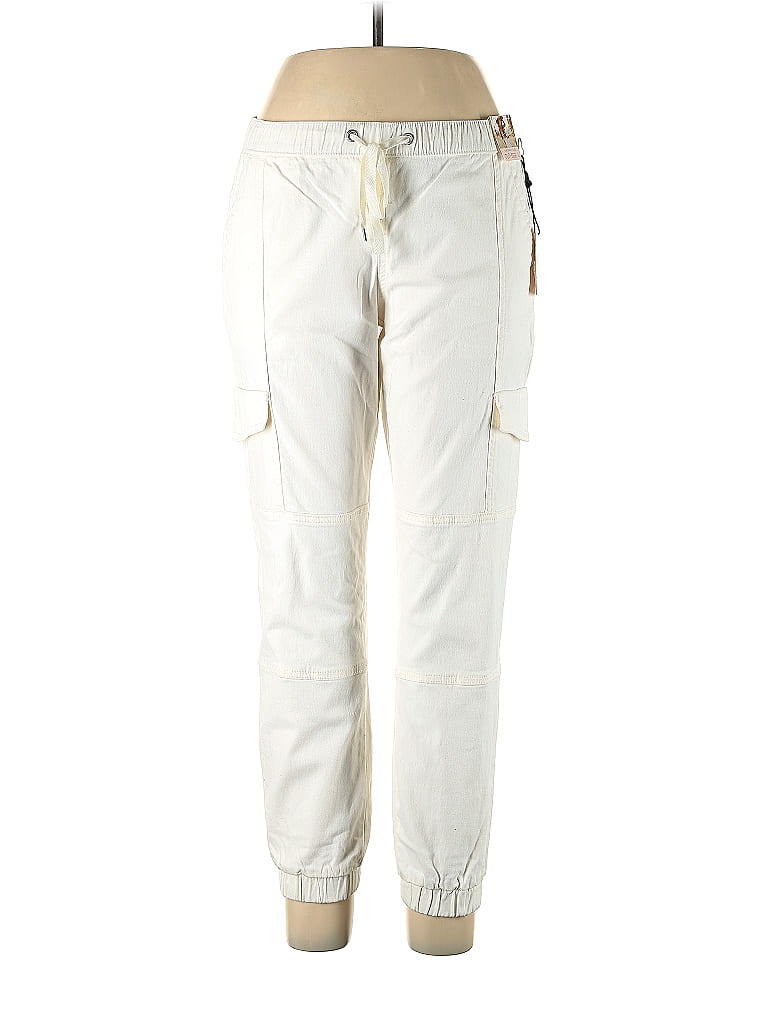 Sincerely Jules Ivory Cargo Pants Size L - 76% off | ThredUp