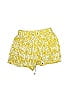 Elevenses 100% Viscose Print Yellow Board Shorts Size XS - photo 1