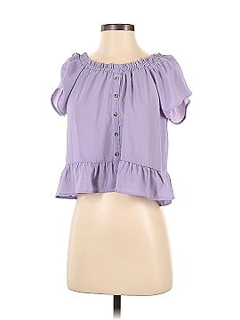 Pink Rose Short Sleeve Top (view 1)