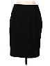 Ann Taylor Solid Black Wool Skirt Size 4 (Petite) - photo 1