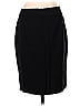 Ann Taylor Solid Black Wool Skirt Size 4 (Petite) - photo 2
