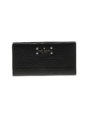 Kate Spade New York 100% Leather Black Leather Wallet One Size
