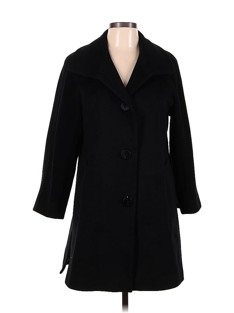 Ellen Tracy 100% Polyester Black Coat Size 6 - 69% off | ThredUp