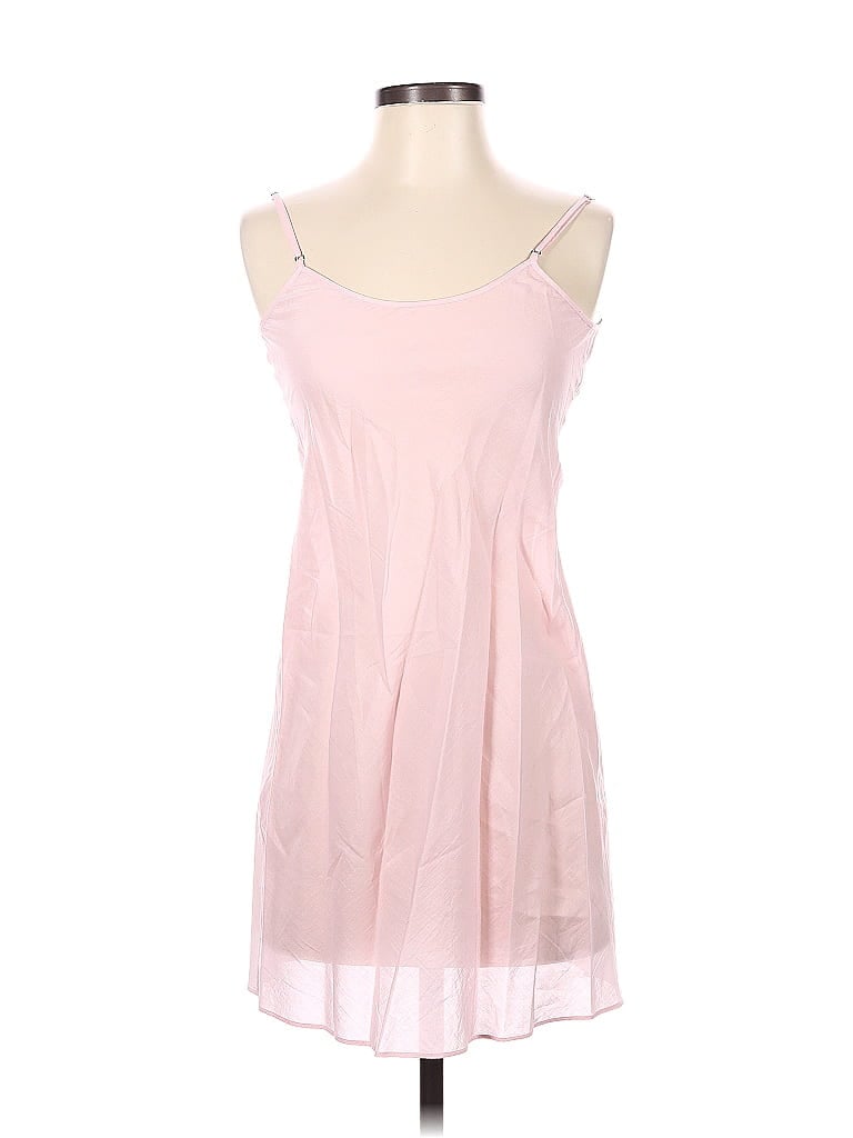 Unbranded Solid Pink Casual Dress Size 2 - photo 1