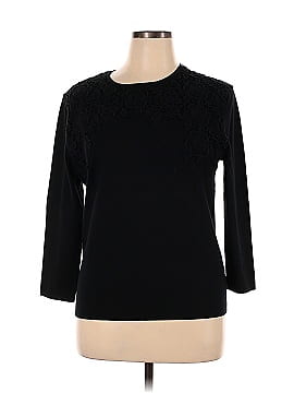 Magaschoni Silk Pullover Sweater (view 1)