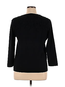 Magaschoni Silk Pullover Sweater (view 2)