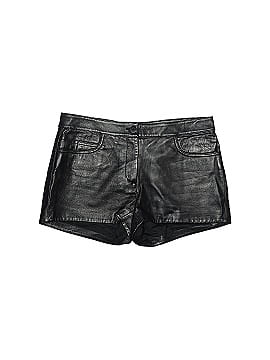 Burning Torch Faux Leather Shorts (view 1)