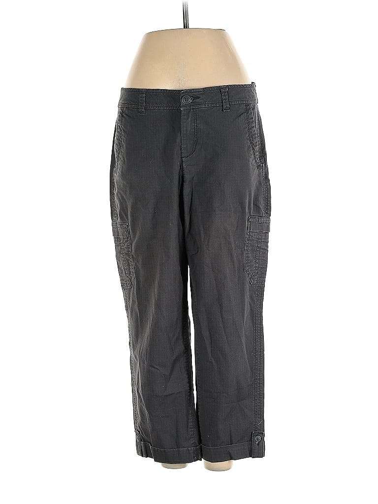 Eddie Bauer Gray Cargo Pants Size 4
