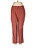 Madewell Solid Red Casual Pants Size M - photo 1