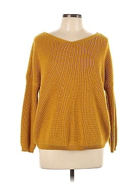 Rosette Pullover Sweater (view 1)