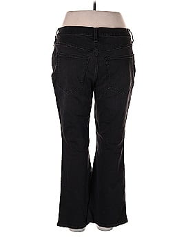 Madewell Kick Out Crop Jeans in Beckley Wash (view 2)