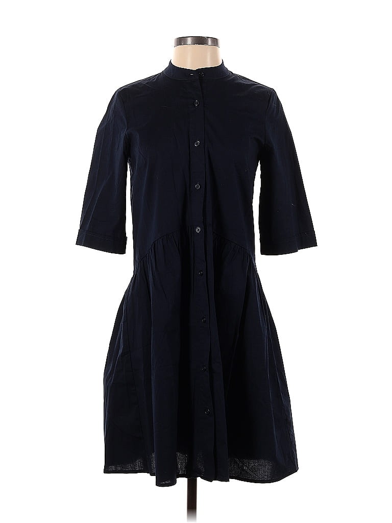 Tuckernuck NEW Dark Green Blake Long Sleeve Relaxed Fit Mini Dress Size XXS
