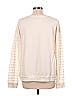 Ruff Hewn 100% Cotton Solid Ivory Sweatshirt Size L - photo 2
