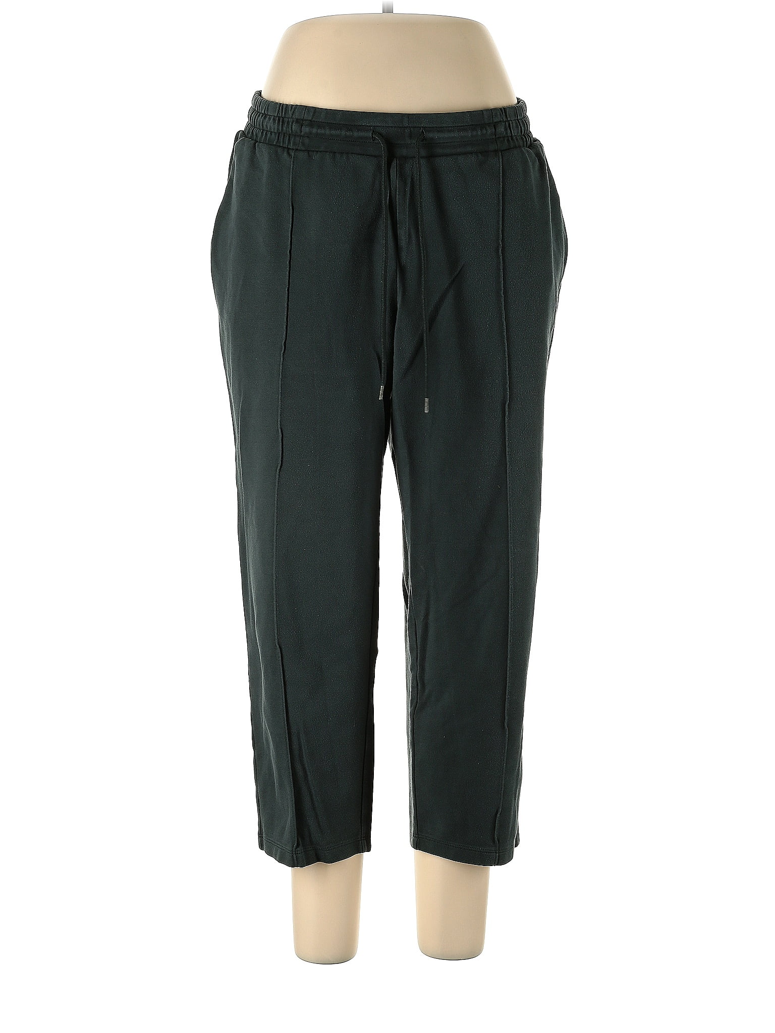 A New Day Solid Green Casual Pants Size L - 43% off | ThredUp