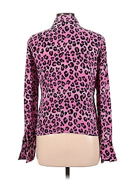 Color FX Long Sleeve Silk Top (view 2)