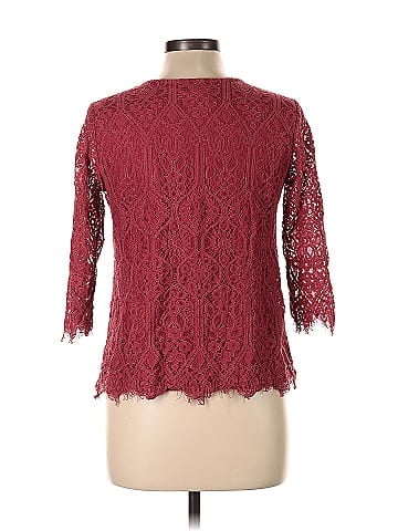 THREE PINK HEARTS 3/4 Sleeve Top (view 2)