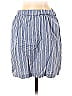 Paris Sunday Stripes Blue Casual Skirt Size S - photo 2