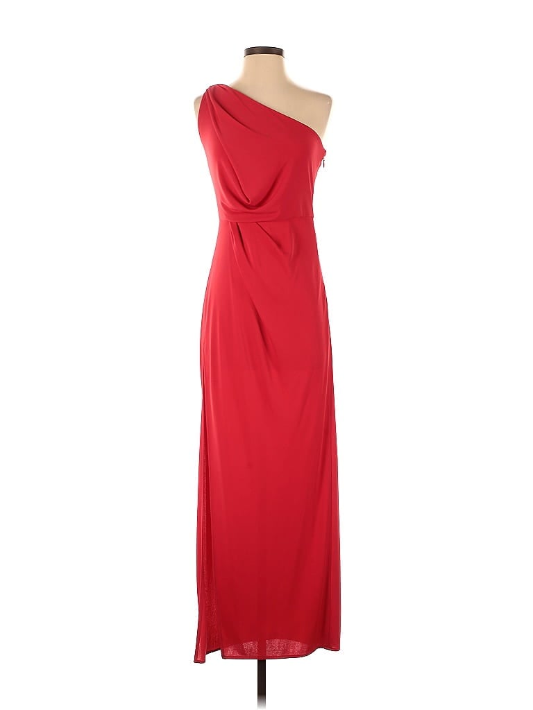 BCBGMAXAZRIA 100% Polyester Red Cocktail Dress Size XXS - photo 1