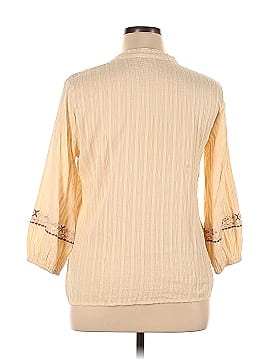 Solitaire 3/4 Sleeve Blouse (view 2)